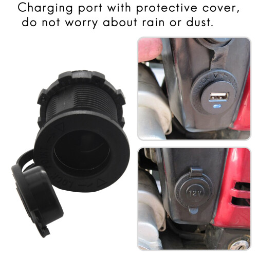 Cigarette Lighter Distributor 12V Car Cigarette Lighter Adapter Socket for Car Motorcycle Boat Universal Waterproof  Cigarette Lighter Socket 1