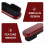 Pooltafelborstel Voor Donkerrood Hout Nylon Accessoire 9