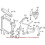 Coolant Bleed Hose Front 2305010325 Engine Coolant Hose for   SL500 Base Convertible 5