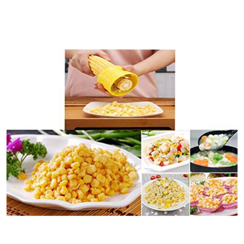 Corn Peeler, Stainless Steel Corn Peeler, Corn Peeling Tool, Manual Corn Thresher, Used to Remove Fresh Corn Kernels 1