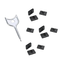 10PCS Durability USB Port Blockers USB A Port Covers Enhances Data Security Port Protections for Computers and Notebook