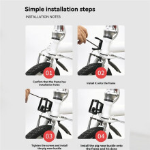 Fiets Voortasbeugel Blok Tasbeugel voor Dahon Fiets Voortas Installatie Adapter Fietsonderdeel