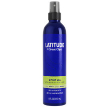 GREAT CLIPS LATITUDE Spray Gel | Haargel voor Mannen | Medium Hold + Medium Shine | 8oz