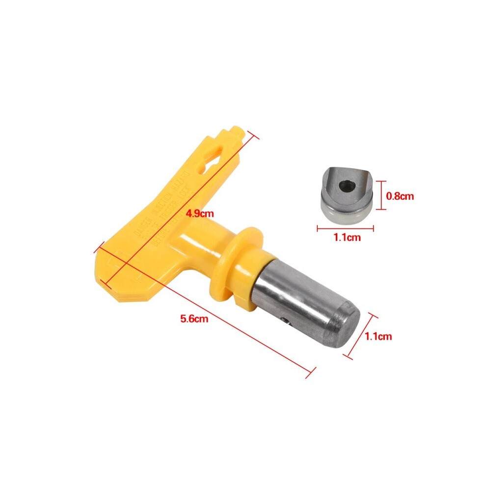 (419) Varies Airless Type Spray Gun Nozzle Airless Paint Spray Nozzles Tip Sprayer 693991289150