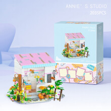 (Studio)Fairy Tale Town Studio Sun Room Cafe Assembly Art Building Blocks Girls Toys