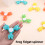 Fidget Spinner a Forma di Rane per Bambini con Materiale Pp per Sollievo Stress Gioco Sensoriale 6