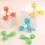 Fidget Spinner a Forma di Rane per Bambini con Materiale Pp per Sollievo Stress Gioco Sensoriale 4