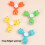 Fidget Spinner a Forma di Rane per Bambini con Materiale Pp per Sollievo Stress Gioco Sensoriale 7