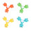 Kid Frogs Shape Fidget Spinner With Pp Material For Stress Relief Sensory Play 5