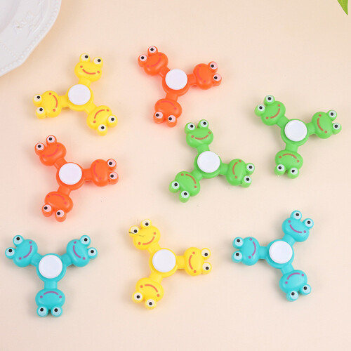 Kid Frogs Shape Fidget Spinner With Pp Material For Stress Relief Sensory Play 1