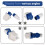 16 Amp 3 Pin Embedded Connection Waterproof Plug Socket 7