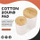 Suporte para Cotonetes de AlgodãO com Tampas de Bambu, Suporte de AcríLico Qtip Distribuidor de Bolas de AlgodãO 2