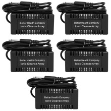Arrays BHC para baño de pies iónico detox | Arrays rectangulares negros para spa detox