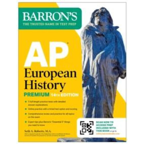 AP European History Premium Fourteenth Edition Prep Book with 5 Practi