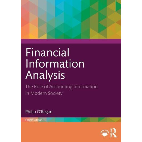 Financial Information Analysis by Philip ORegan Paperback Book