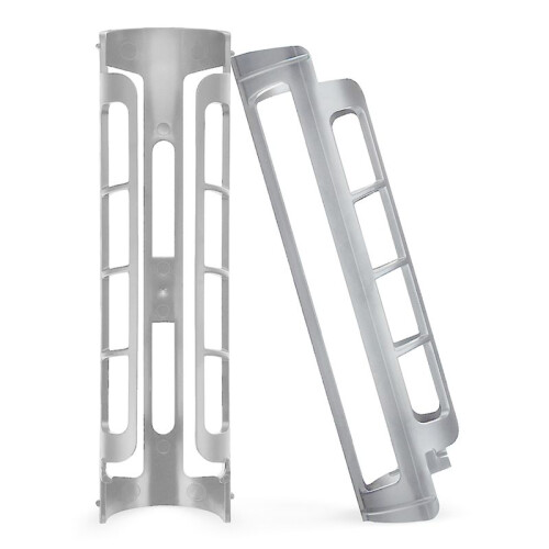 2pcs Coffee Pod Holder Side Mount for K Cup Pods Dispenser for Single-Serve Coffee Makers Gray