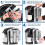 2pcs Coffee Pod Holder Side Mount for K Cup Pods Dispenser for Single-Serve Coffee Makers Gray 2