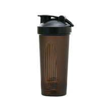 Shaker Cup Sports Portable Convenient Stirring Cup 600Ml Plastic Shakers Bottle Adults Black