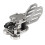 CW Morse Code Keys Automatic Radio HAM Send Telegram Paddle Doublewith Steel Body Three Magnets Neodymium 6