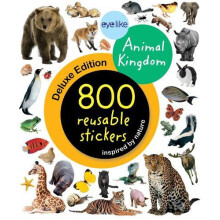 Eyelike Stickers Deluxe Animal Kingdom by Workman Publishing Paperback