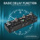 MOSKY Sol918 5-I-1 Gitarr Multi-Effect Pedal Distortion Delay Reverb Overdrive Effect Pedal FX Loop Metal Shell True Bypass 3