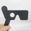 Professional Ophthalmic Lorgnette 17 Pinhole Black Plastic Vision Test Eye Occluder 2