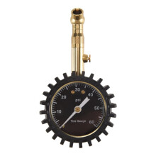 Bandenspanningsmeter - (0-60 PSI) Heavy Duty, Nauwkeurig met Gloeiwijzer, Laag - Hoge Luchtdrukmeter