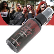 2 Stück 50 ml künstliches Blut-Spray Rot, waschbar