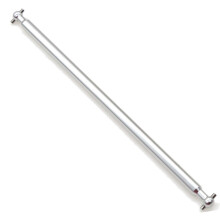 1PC voor HSP 03003 Transmissie As Metalen Aandrijfas voor 1/10 94123 94103 RC Auto'S Universele Accessries, Zilver