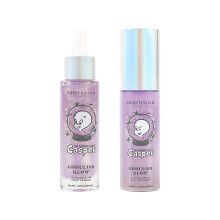 Profusion Cosmetics Ghoulish Glow Primer Iluminador Hidratante Spray Fijador de Maquillaje, Look Natural