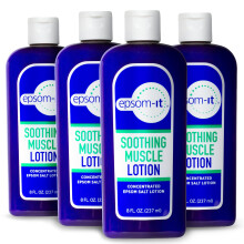 EPSOM-IT Lotion Apaisante Musculaire - Crème Epsom Sel Magnésium Arnica pour Douleurs