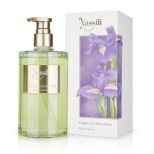 Gel Douche Vassili - Aroma Durable avec Notes Exotiques, Hydratant & Doux, Pour Tous Types de Peau, Facile à Rincer, 12,3fl oz-Jasmin