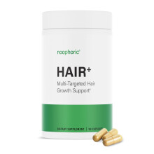 Vitaminas para el Crecimiento del Cabello Noophoric para Hombres y Mujeres - Suplemento Natural para Cabello Más Espeso