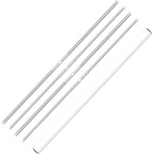 iPower 4-Pack Lames de Tondeuse à Feuilles Bud Bowl 19 pouces, Acier Inoxydable, 2 Dentées 2 Droites