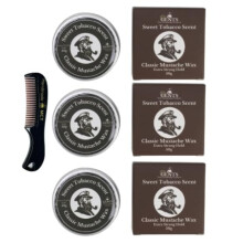 G.B.S Sterke Hold Sweet Tobacco Snorwas, Eenvoudige Applicatie, Herstyliseerbaar, Langdurige Hold met Kam (1,7 oz) (3 Pack, Sweet Tobacco)