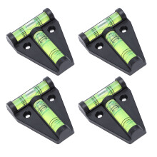 Juego de 4 piezas de nivel en T para RV, conjunto portátil de mini niveles de burbuja.