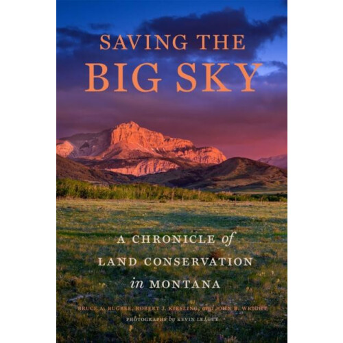 Saving the Big Sky by John B. Wright Hardcover Book