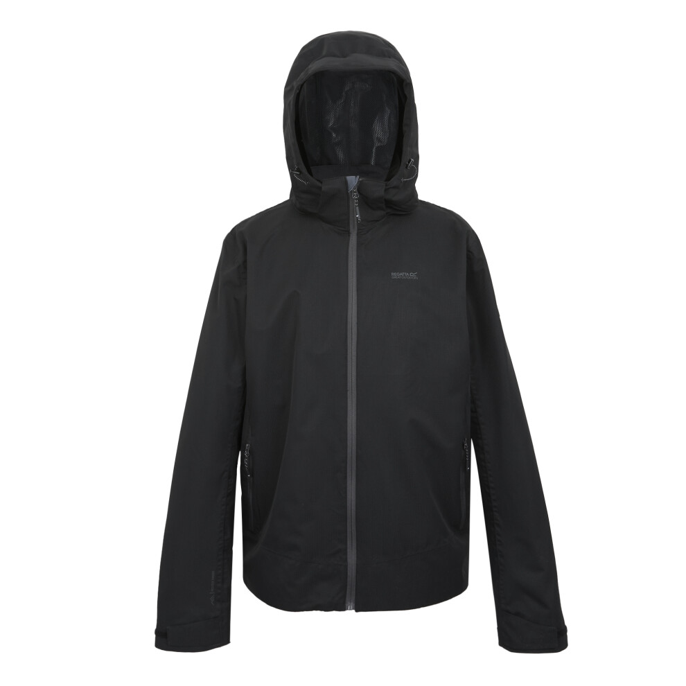 New Regatta Men's (Xl, ) Oakhowe Waterproof Jacket Black