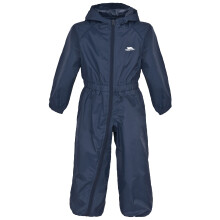 (5/6 Years, Navy Blue) Trespass Kids Unisex Dripdrop Padded Waterproof Rain Suit