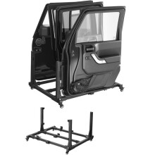 Carro de manipulación para puertas - DUOKU - D45T1 - Capacidad 4 puertas - Almohadilla de goma gruesa - 1030x890x585 mm