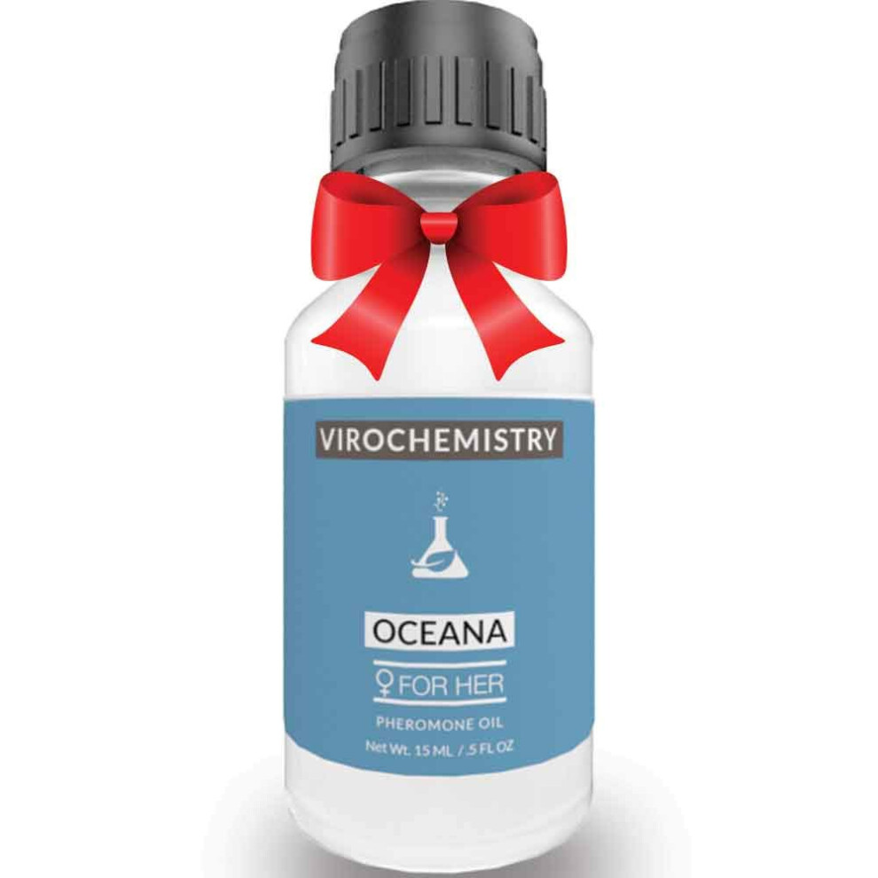 Virochemistry Pheromones For Women (Oceana) - Elegant, Ultra Strength Organic Fragrance Body Perfume Oil 15Ml Concentrate [Human Grade Pheromones To A
