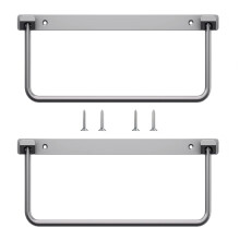 Estante plegable para zapatos para autocaravana (RV) Pack de 2 13.1 x 6 x 12.2 pulgadas Plateado