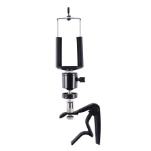 Capo soporte para guitarra 50-90mm negro 21.5x8x3.5cm