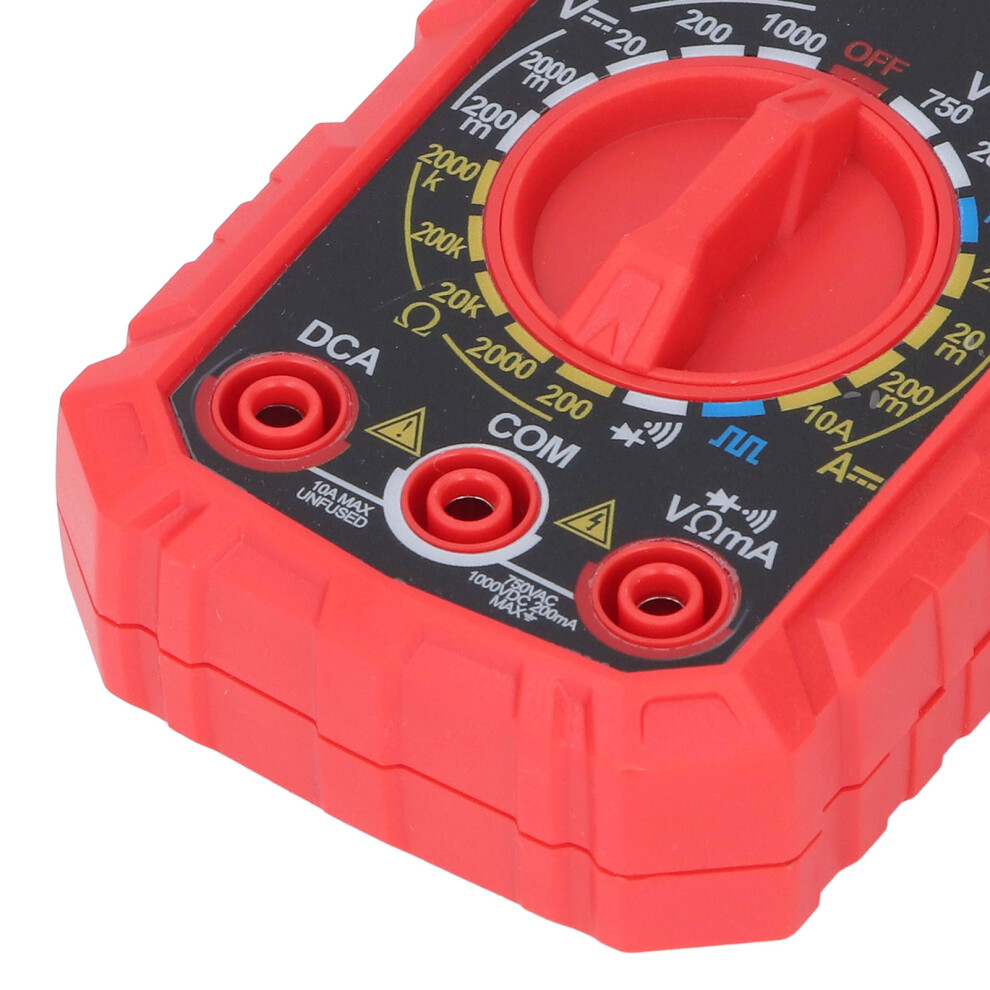 Digital Multimeter 4000 Counts AC DC NCV