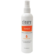 Cleure Alkohol-Freier Toner für empfindliche Haut - pH-ausgleichender Gesichtstoner - Paraben-, Salicylat- & Duftstofffrei (8 oz, 1 Packung)