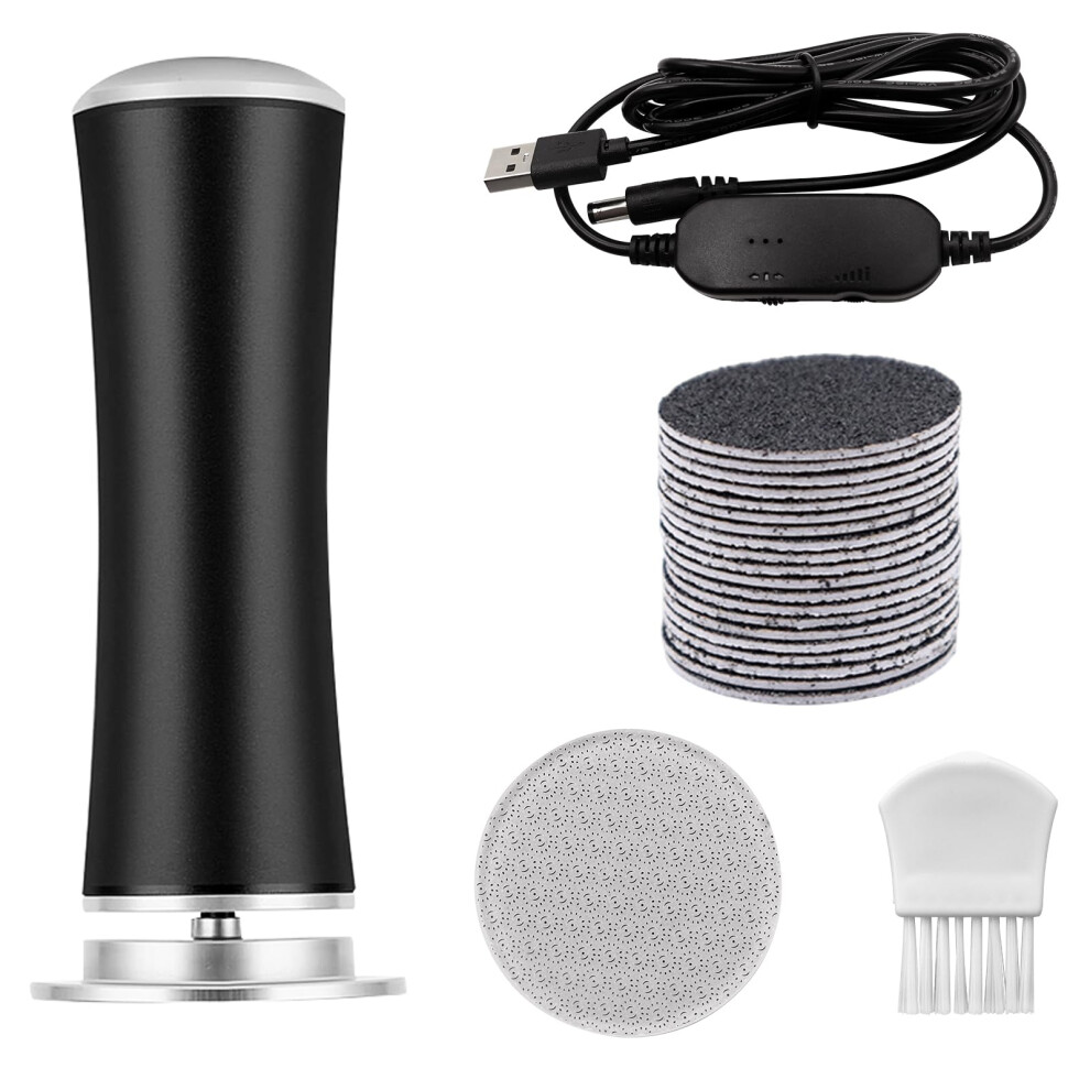 Eleven Ever Electric Callus Remover, Foot File Pedicure Tool(Speed Adjustable) With Recyclable Glass Grinder And 20Pcs Replacement Sandpaper Disk For