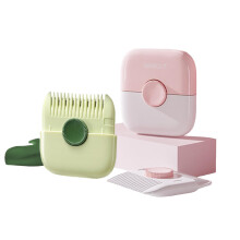 Heseyomo 2pcs Haartrimmer, 2 in 1 Haar Scheerapparaat Kam Tools, Haarknippers voor Vrouwen