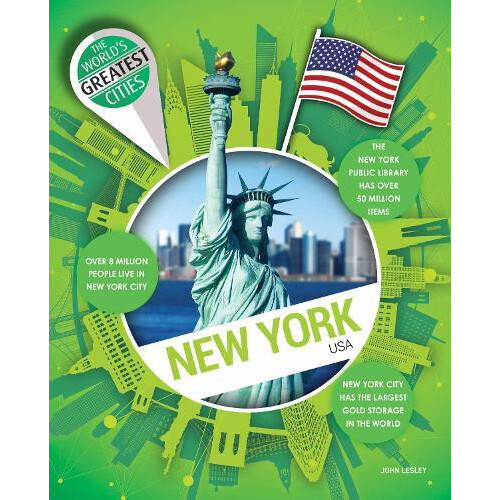 New York by John Lesley Hardcover Book