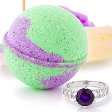 Bauble Bomb Monster Madness Gioielli Sorprese Deluxe X Grande 9 oz Bomboloni da Bagno