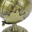 Alloy Metallic Luster 360 Rotating Educational Globe for Office School 11